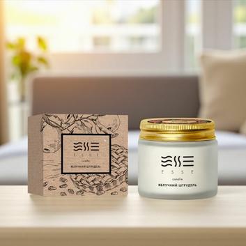 Свічка Яблучний штрудель ESSE HOME 50 г  