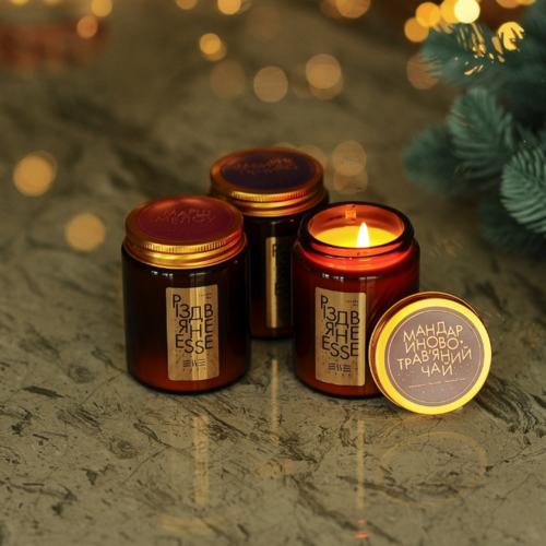 2=3 свічки ESSE Різдвяне