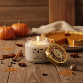 Свеча Тыква специи ESSE HOME 50 г  