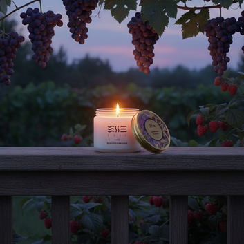 Свеча Виноград малина ESSE HOME 50 г  