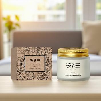 Свічка Попкорн карамель ESSE HOME 50 г