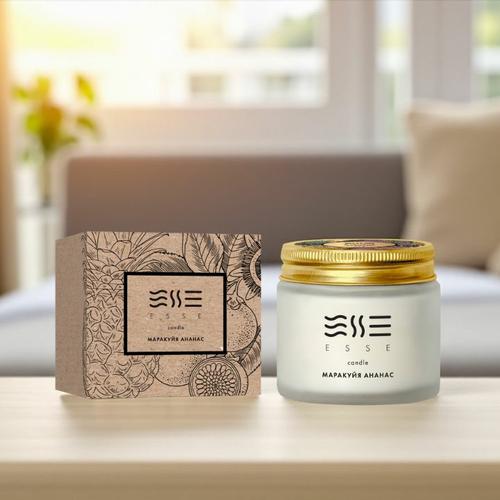 Свічка Маракуйя ананас ESSE HOME 50 г  