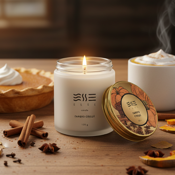 Свічка Гарбуз спеції ESSE HOME 120 г  