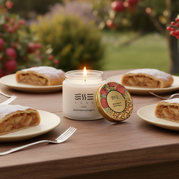 Свеча Яблочный штрудель ESSE HOME 50 г  