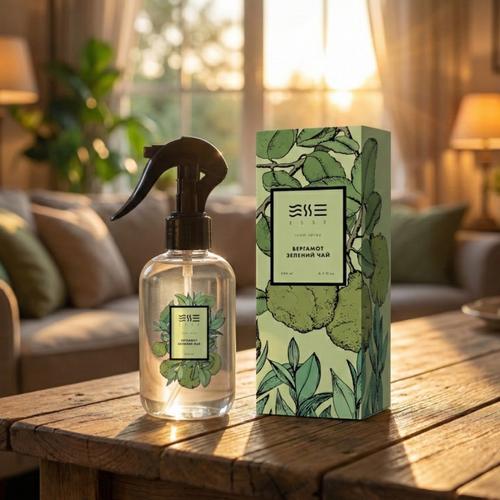 Румспрей Бергамот Зелений чай
