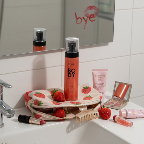 BODY MIST для тела с шимером Клубничный поцелуй