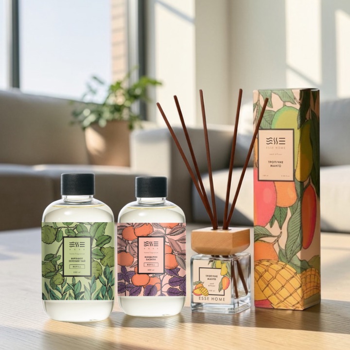 Набір 2 рефіли HOME - Аромадифузор у подарунок