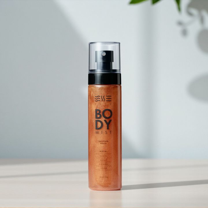 BODY MIST для тела с шимером Ванильная вуаль