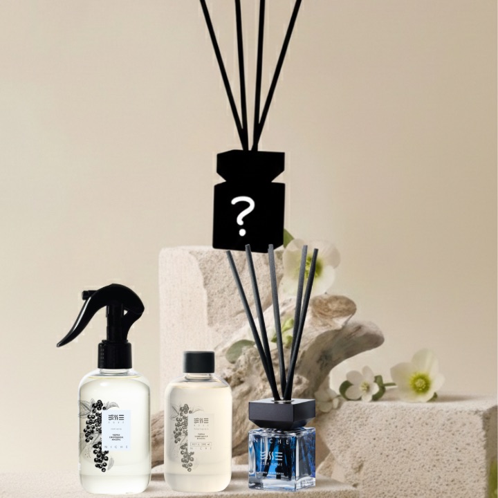 Набор NICHE рефил + румспрей + Аромадиффузор + Аромадиффузор в ПОДАРОК!