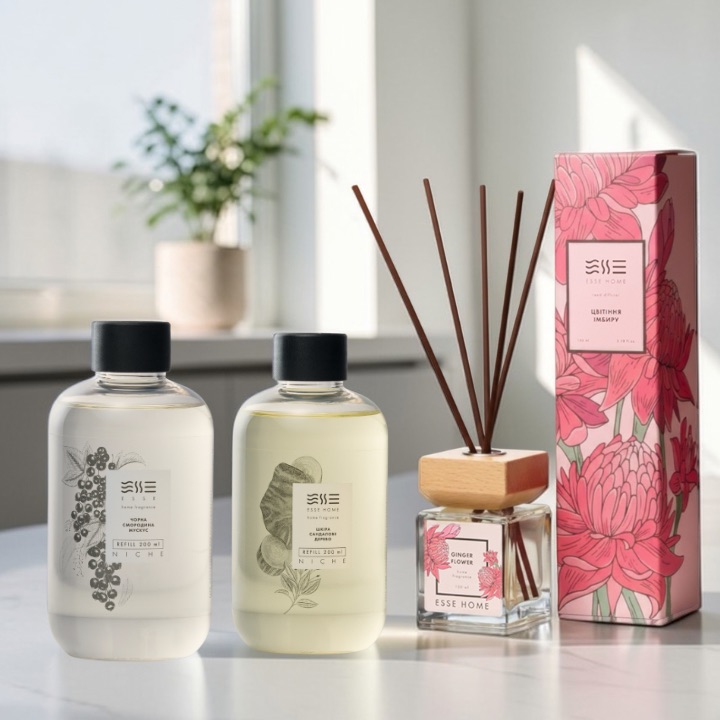Набір 2 рефіли NICHE - Аромадифузор у подарунок